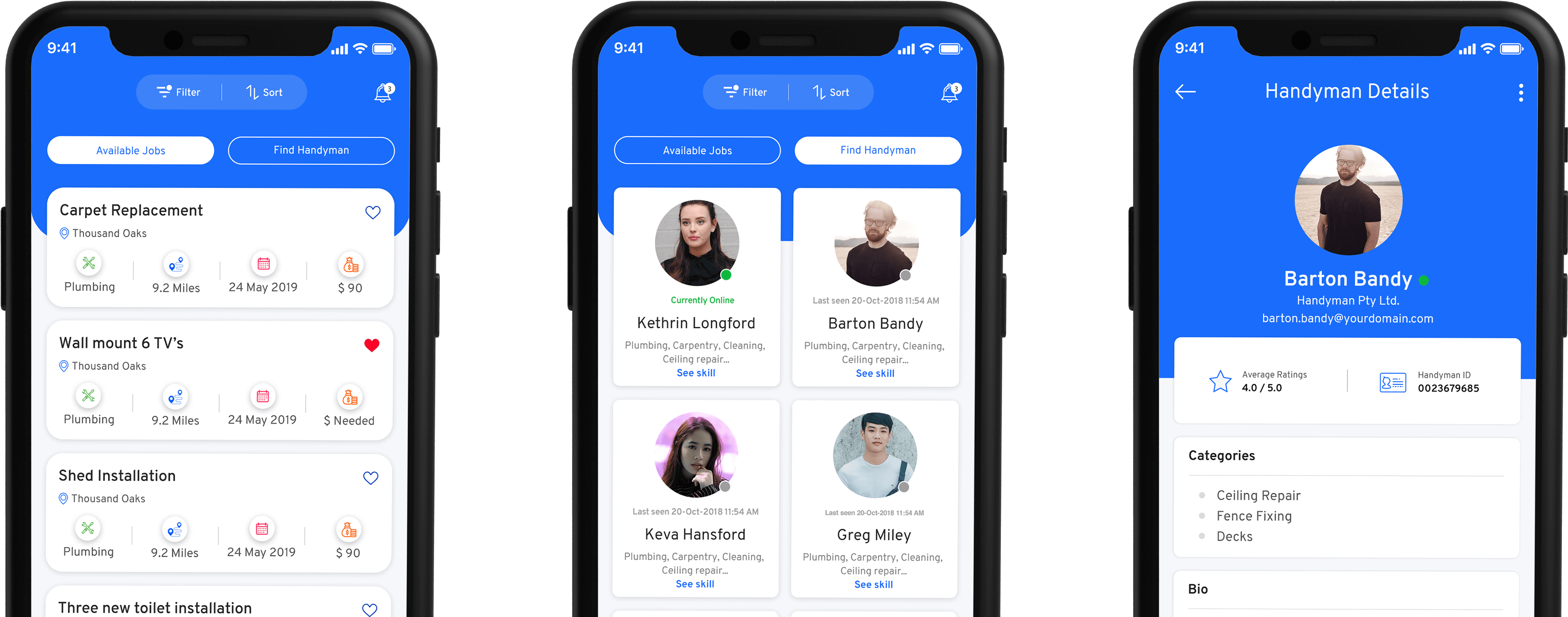 On Demand Service app